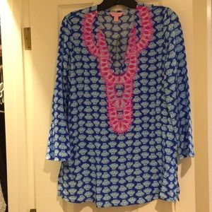 Lilly Pulitzer Tripped Out Dinner Tunic